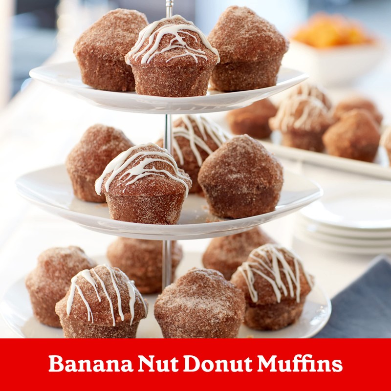 Betty Crocker Banana Nut Muffin Mix, Made With Walnuts, 6.4