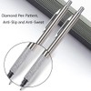 0.7mm 1.3mm Metal Mechanical Pencils with 2Pcs 2B Lead Refills