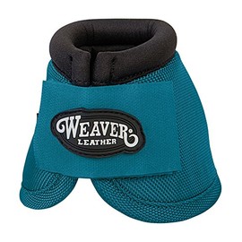 Weaver Leather Ballistic No-Turn Bell Boots Turquoise, Small