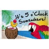 It's 5 O'Clock Somewhere Flag 3x5ft Poly