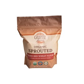 Granite Mill Farms Sprouted Organic Hard Red Wheat Flour, 30 oz