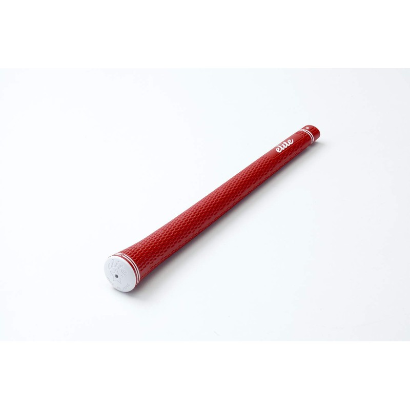 elitegrips SX38 Golf Grips, Set of 7, Classic Red with