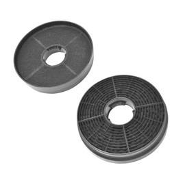 EVAYP 2 x activated carbon filters/suitable for Respekta MIZ 0058 Candy 35602288 49040890 PKM CF130 for kitchen hoods, cooker hoods