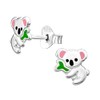 Koala Bear Earrings - 925 Sterling Silver