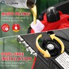 LivingSURE Mini Cordless Rechargeable Chainsaw Kit – 21V Handheld Electric