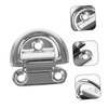 Gadpiparty 2Pcs Heavy Duty Stainless Steel Tow Hook Ring Durable