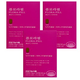 My D Day Florafil 1000mg / 마이디데이 플로라필 1000mg x 30정 x 3박스 소포리코 카테킨 녹차 회화나무열매 추출물