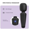 MANFLY Rechargeable Mini Back Massage, Handheld Quiet Powerful Neck Muscle