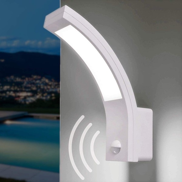 Adviti Piryt Modern Outdoor Lamp with Motion Sensor 800 lm