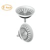 KANARY Kitchen Sink Basket Strainer Replacement for Standard Drains (3-1/2