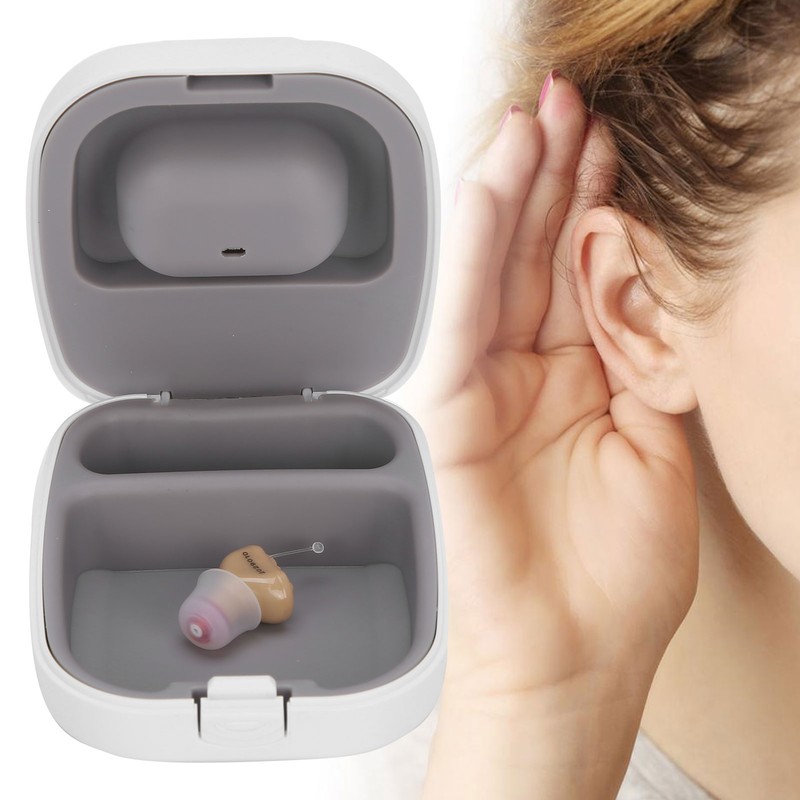 Wireless Hearing Aids Mini InEar Type Ear Sound Amplifier Elder