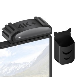 Upgrade Mount for Roku Express 4K & Roku Express 4K+ Holder for Mounted TV with Remote Holder - Space Saving Streaming Device Holder for Roku Express 4K+, Express 4K Mount for Remote Signal Reception