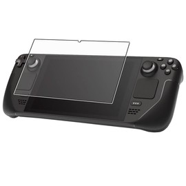 ClearView for Steam Deck, 5 Functions, Shock Absorption, Blue Light Reduction, LCD Protective Film, Anti-Reflection, Antibacterial, Bubble Free, Made in Japan