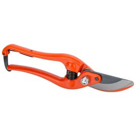 Bahco P3-20-F Bypass Secateurs with Steel Handles, Red, 200 mm