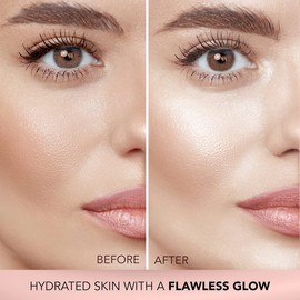 FACESCANADA Strobe Cream - Rose Gold | with Shea Butter & Hyaluronic Acid | Hydrating & Illuminating Makeup | for Radiant Dewy Skin | 1.01 Fl Oz (30ml)