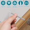Double-Head Skirting Thread Seamless Nail, Skirting Line Without Marks Nail,