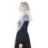 Wgior Triangle Catholic Church Veils Floral Lace Scarf Mass Mantilla