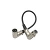 Sharplace XLR Right Angle 90 Degree Female to Male Mic
