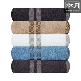 Songwol Towel Songwol Sunset Bamboo Yan 5 160g hotel towels, beige / 송월타올 송월 썬셋 뱀부얀 160g 호텔타월 5장, 베이지
