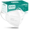 LEMENT KN95 Face Masks,100 Pack Breathable Cup Dust Disposable Masks