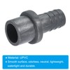 PATIKIL UPVC Reducer Pipe Fitting 20mm OD 15mm Barbed, 5