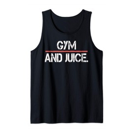 Gym Workout Shirt- Fitness Exercise Lover Gym And Juice Tank Top