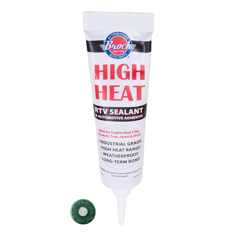 Brock Diesel Engine Heat Tabs with High Heat Adhesive -