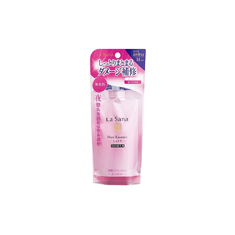 Lasana Seaweed Hair Essence, Size M, Refill, 2.4 fl oz