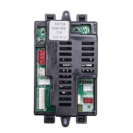 FULIHUA SX1718 520H-EPR Remote Control and Receiver, for Kids Ride On Toys, 12V Control Box Motherboard Accessories Ride On Car Replacement Parts, 1718
