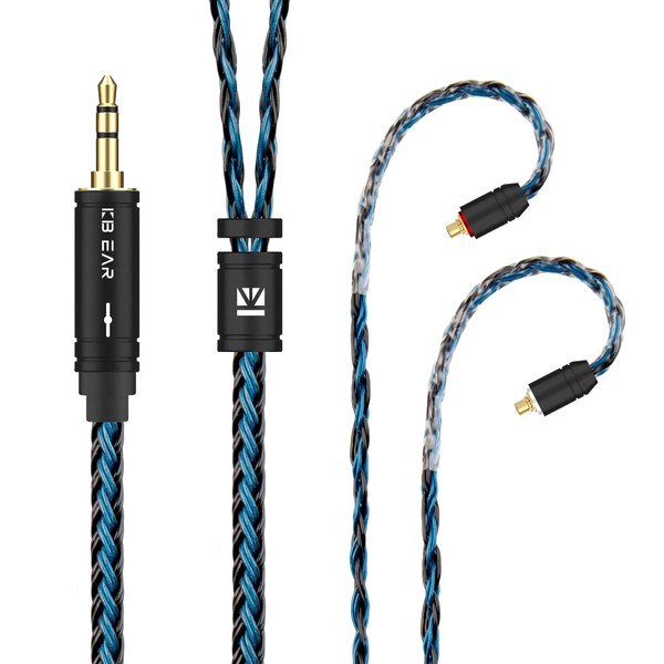 [KBEAR ST16plus] mmcx 3.5 mm Re-Cable, 6.6 ft (2 m),