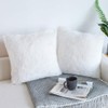 NordECO HOME Luxury Soft Faux Fur Fleece Cushion Cover Pillowcase