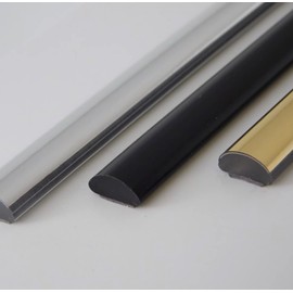 Trim-Gard 7/16" Half-Round Wheel Well Molding (Chrome, 150 Ft.)