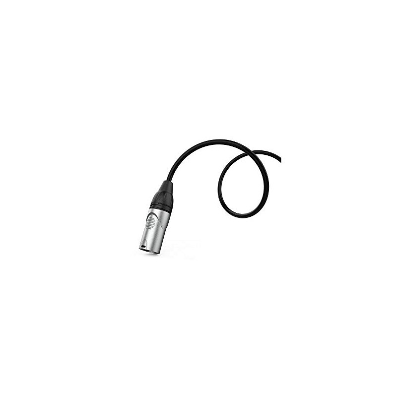 Cable Jack RF Male 6.35 mm to XLR Male, 20ft