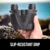 GORILLA GRIP 10x25 Compact Binoculars for Adults with Strap, Superior