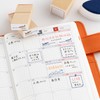 Nihonichi Notebook Frame Stamp Travel (Departure & Arrival) Notebook Accessory