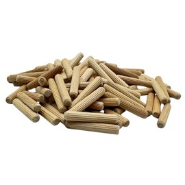 Rhino Wood Industries 300 Pack Dowel Pins (1/4" x 1 1/2")