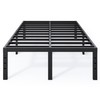 QEROMY Full Size Bed Frame - 18 in Sturdy Platform