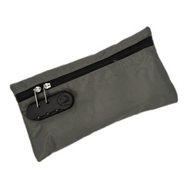 Vapes of Wrath Smell-Proof Storage Bag with Combination Lock, Grey