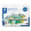 STAEDTLER Pigment Brush Pen Design Journey, Pigmented Premium Drawing Ink,