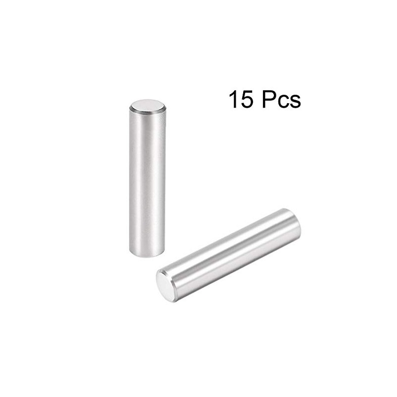 sourcing map 15pcs 8 mm x 35 mm Dowel Pin