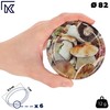 KADAX fi82 mm Screw Lid, Twist-Off Lid Set Made of
