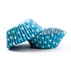 CLUB GREEN BLUE/WHITE SPOTS 2" CUPCASES(100PCS), Card, 17 x 11.5