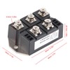 Diode Rectifier Power Module 3 Phase Bridge Rectifier 5 Terminals