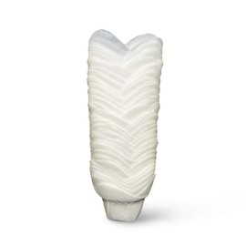 SimpleGood White Lotus Style Baking Cups Medium Size Cupcake Liners Muffin Liners Greaseproof Paper 100