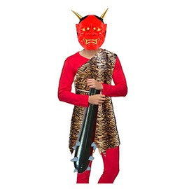Greem Market guri-mu Market 節分 Realistic Red Ogre Cosplay Your Face I Costume Red Inner Costume GMH – 00107 