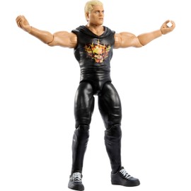 Mattel Mattel WWE Top Picks Action Figure, 6-inch Collectible Cody Rhodes The American Nightmare with 14 Articulation Points & Life-Like Look