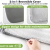 Zoratoo 2PC Cat Window Perch Cordless Foldable Cat Hammock Bed