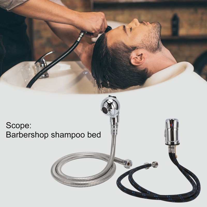 Shampoo Bed Chair Faucet 70cm Pipe Hot Cold Water 120cm