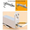 Ranbo Commercial/Home Self Closing Door Pivot Hinges Heavy Duty Hidden