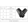 Men's Leather Gloves Touch The Screen Prevent Wind During Driving